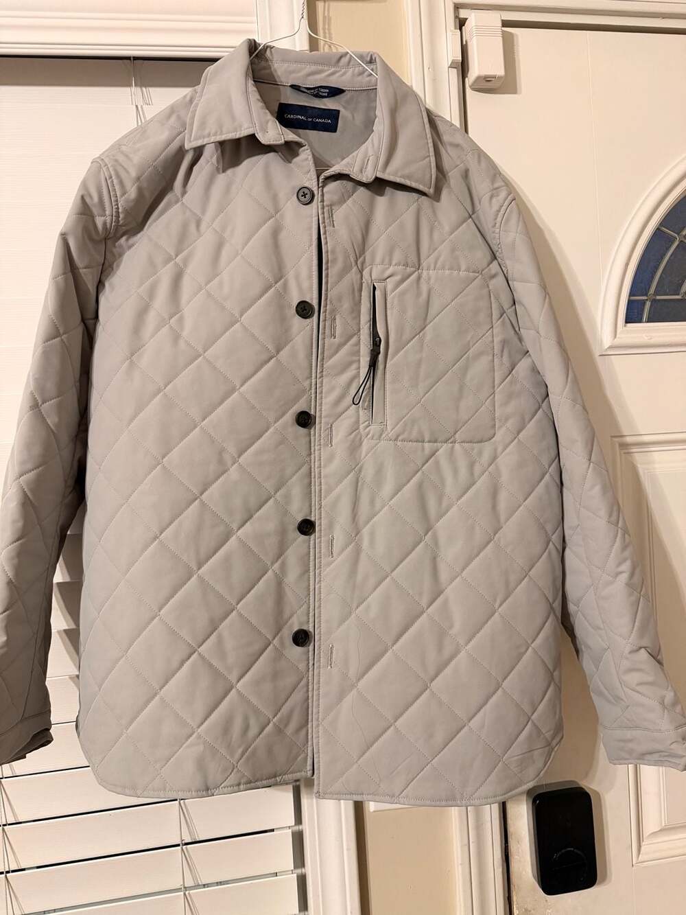 Cardinal of Canada Quilted Jacket L/G Gray